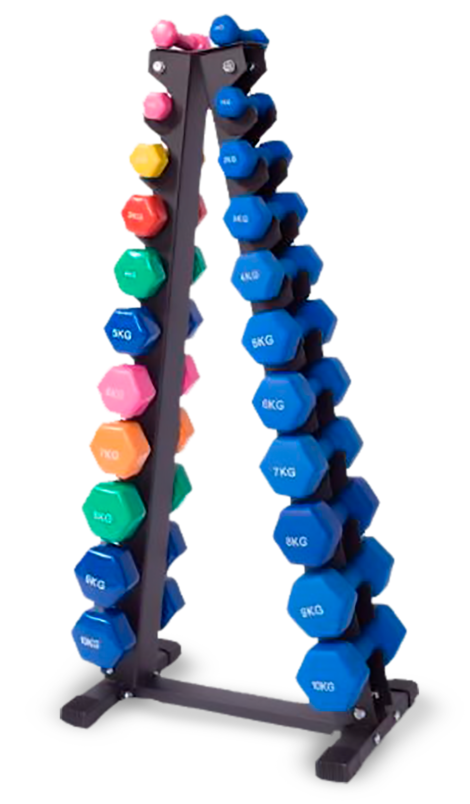Vinyl / Neo Dumbbell Rack (10 Pairs)