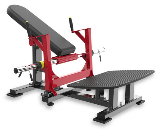 Hip Thrust Machine PR-192 de Progym para entrenamiento de glúteos con peso libre
