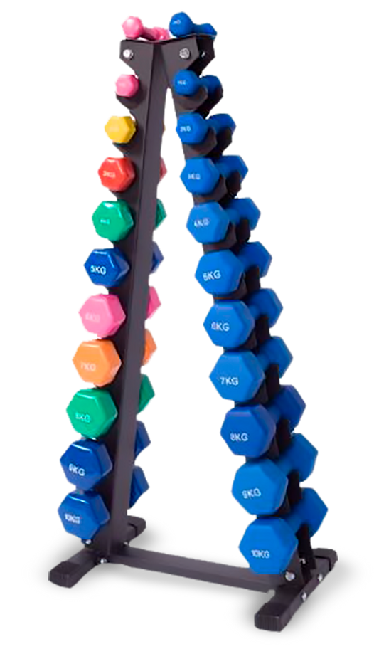 Vinyl / Neo Dumbbell Rack (10 Pairs)